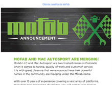 Tablet Screenshot of macautosport.com